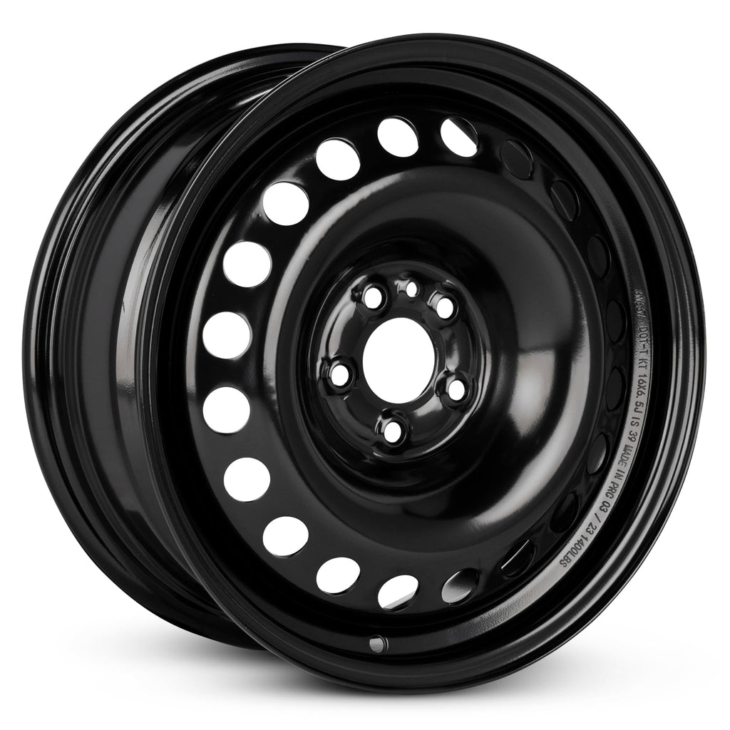 16 Inch Painted Black Car Wheel E324868