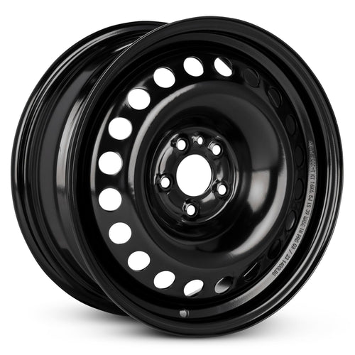 16 Inch Painted Black Car Wheel E324868
