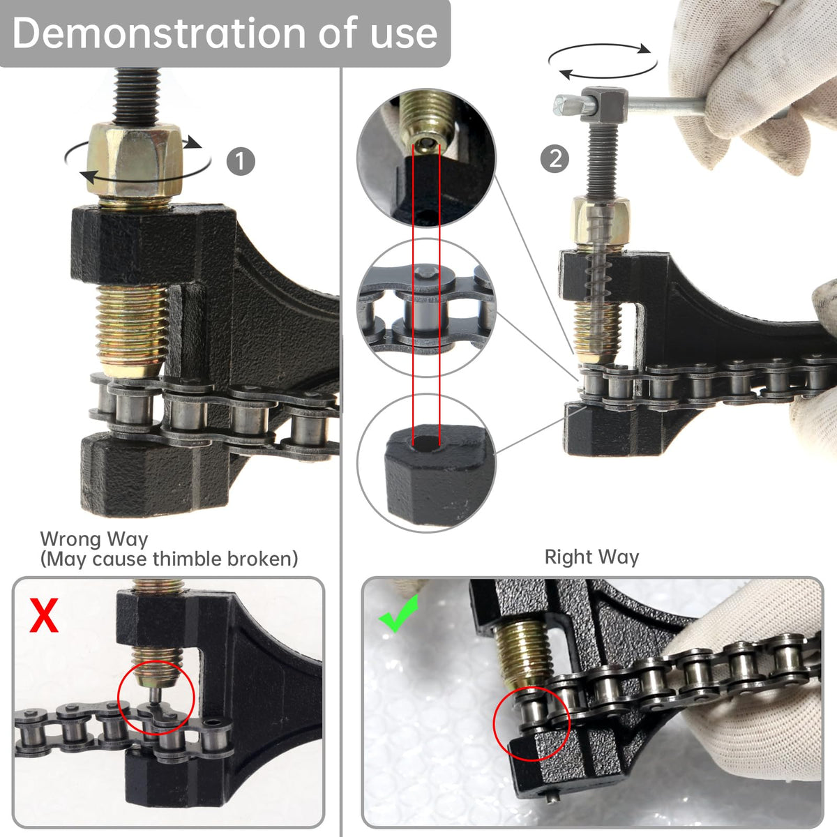 Chain Breaker Link Removal Tool N303029