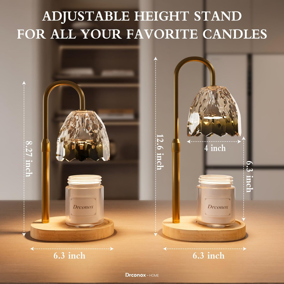 Candle Warmer Lamp with Timer Dimmable W16703