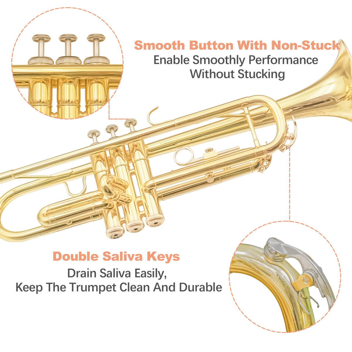 Standard Brass Trumpet Set I3108