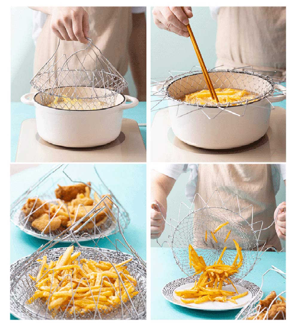 304 Stainless Steel Deep Fry Basket P904293
