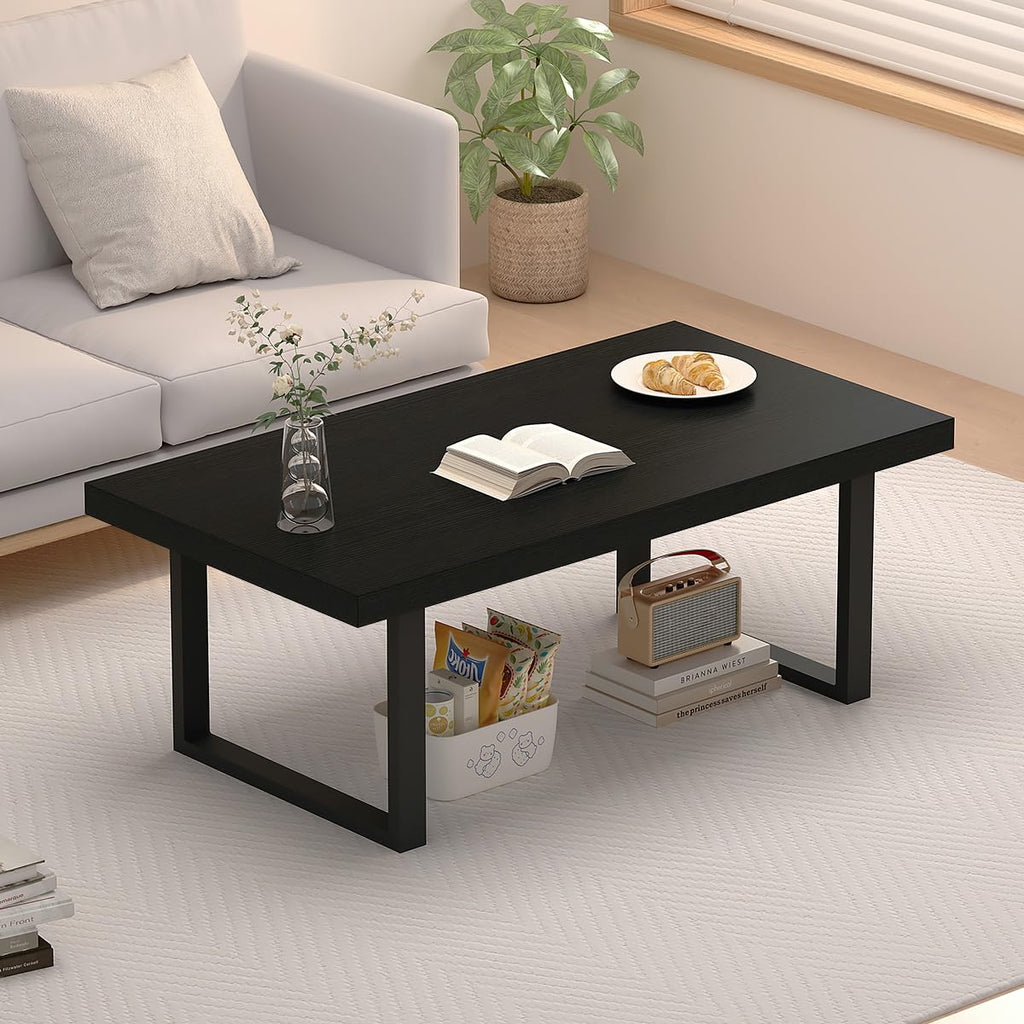 Black Wood Coffee Table E401