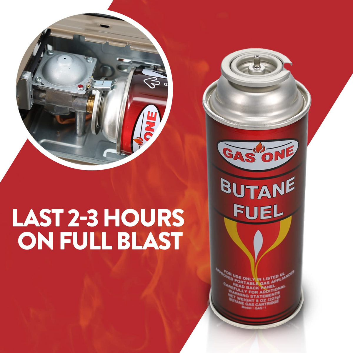 Butane 8 Ounce Canister A6578