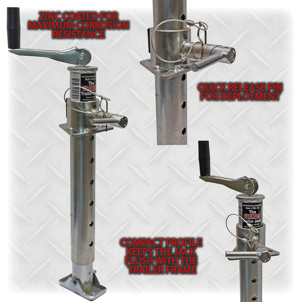 2000lb Tongue Jack for Boat, RV & Utility Trailers R90248
