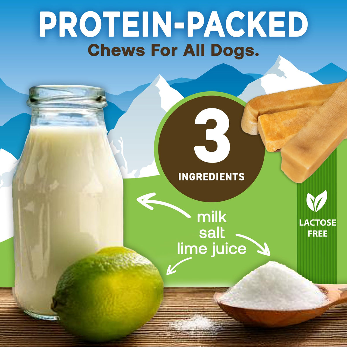 Yak Cheese Dog Chews O4191
