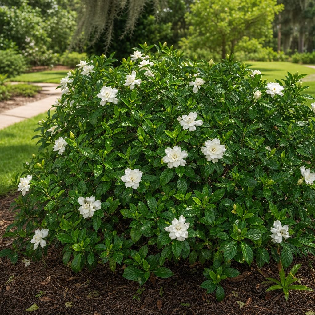 Gardenia Jasminoides 3 Gallon Live Shrub O5240