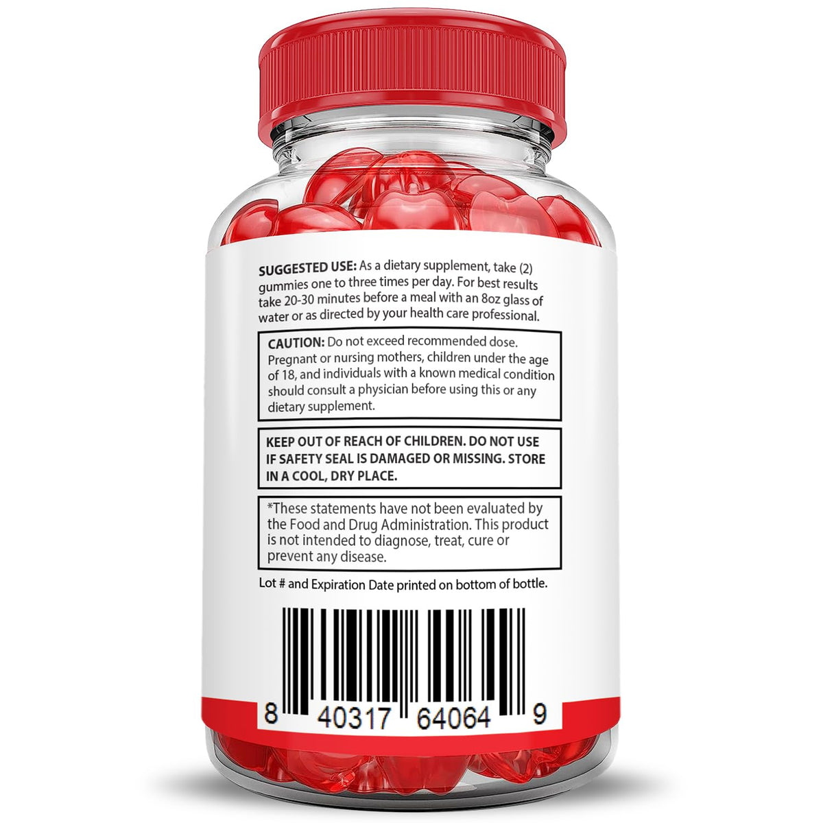 2000MG Beet Juice ACV Pomegranate B12 Vegan Non GMO Gummies D34211