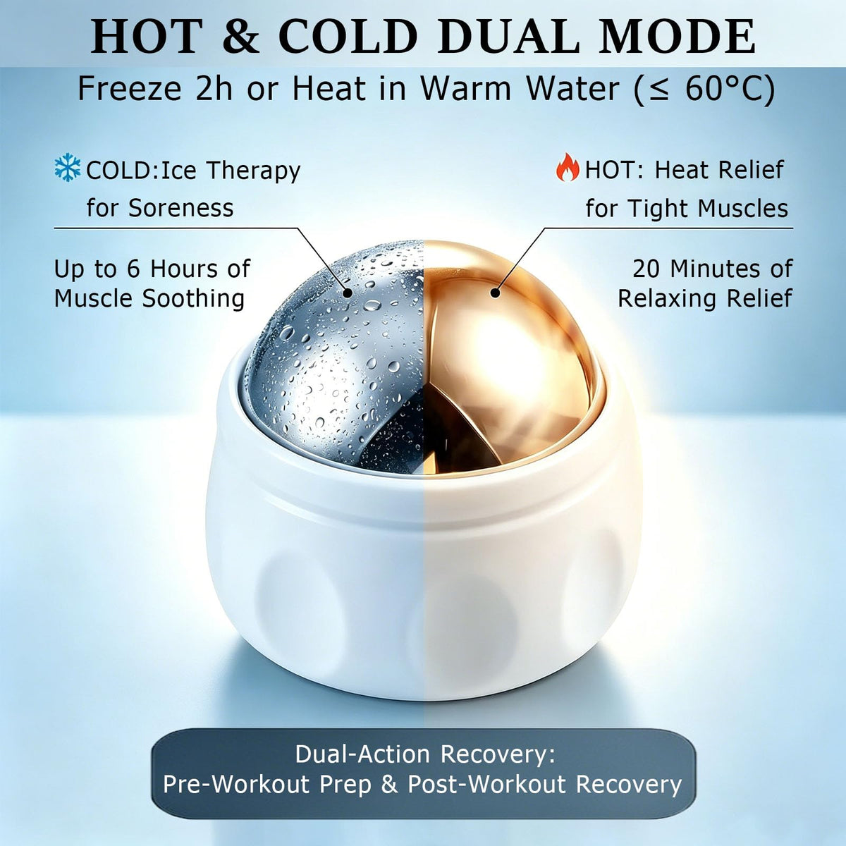 Ice Roller Ball Cold & Heat Therapy B340