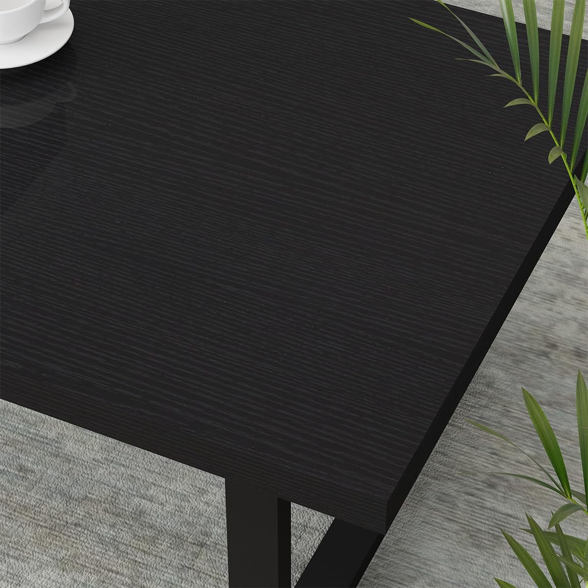 Black Wood Coffee Table E401