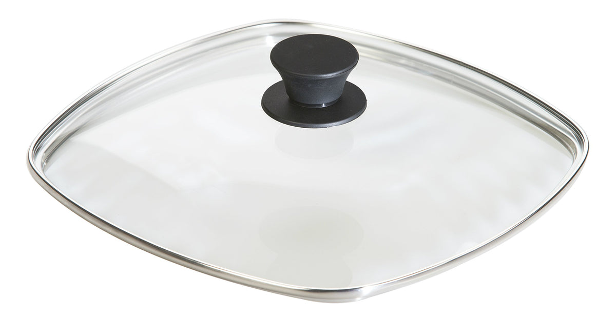 10.5 Inches Square Tempered Glass Lid Z39628