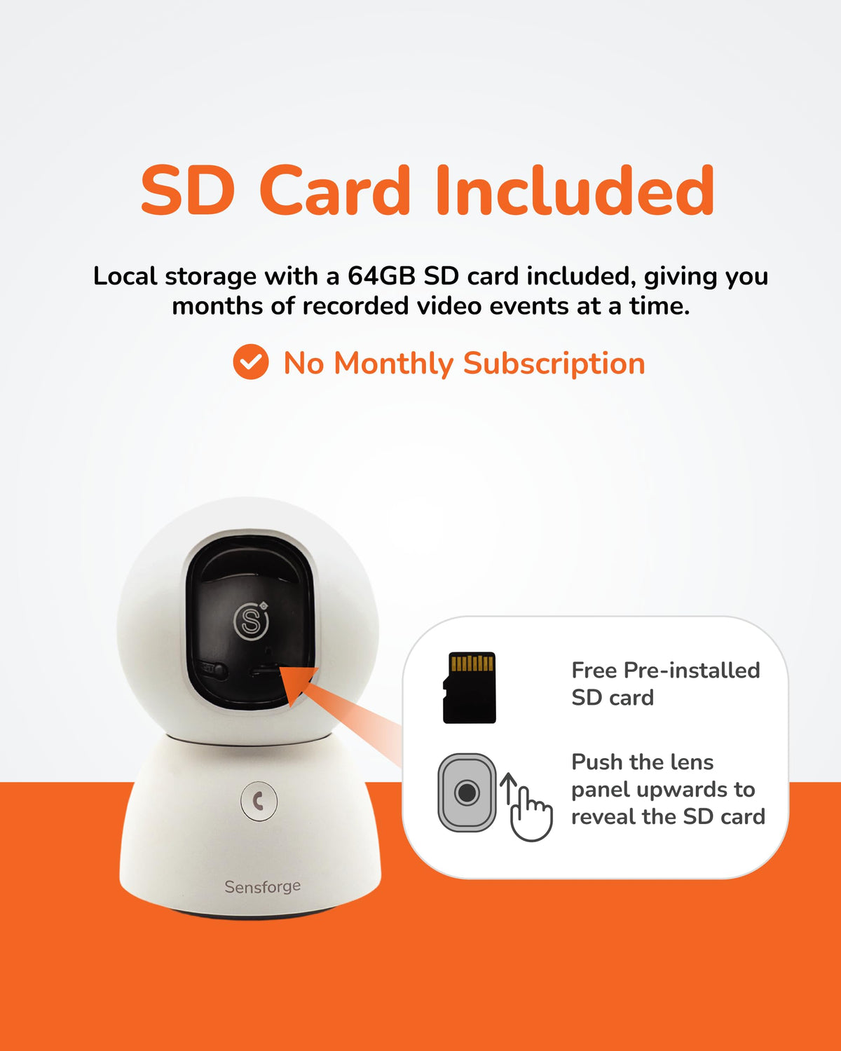 2.5K Indoor Pan-Tilt Security Camera O98131