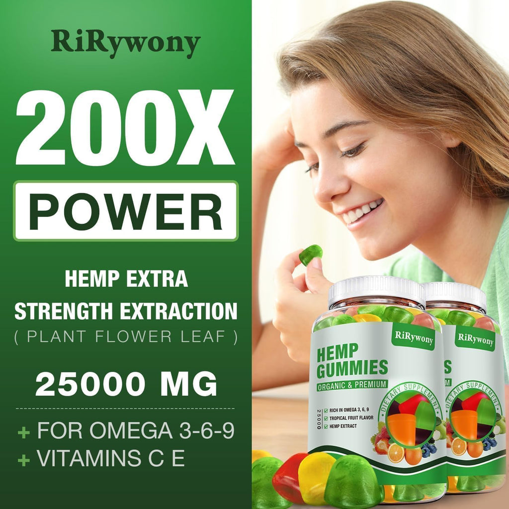 Hemp Gummies 3 Packs 240 Counts K383042