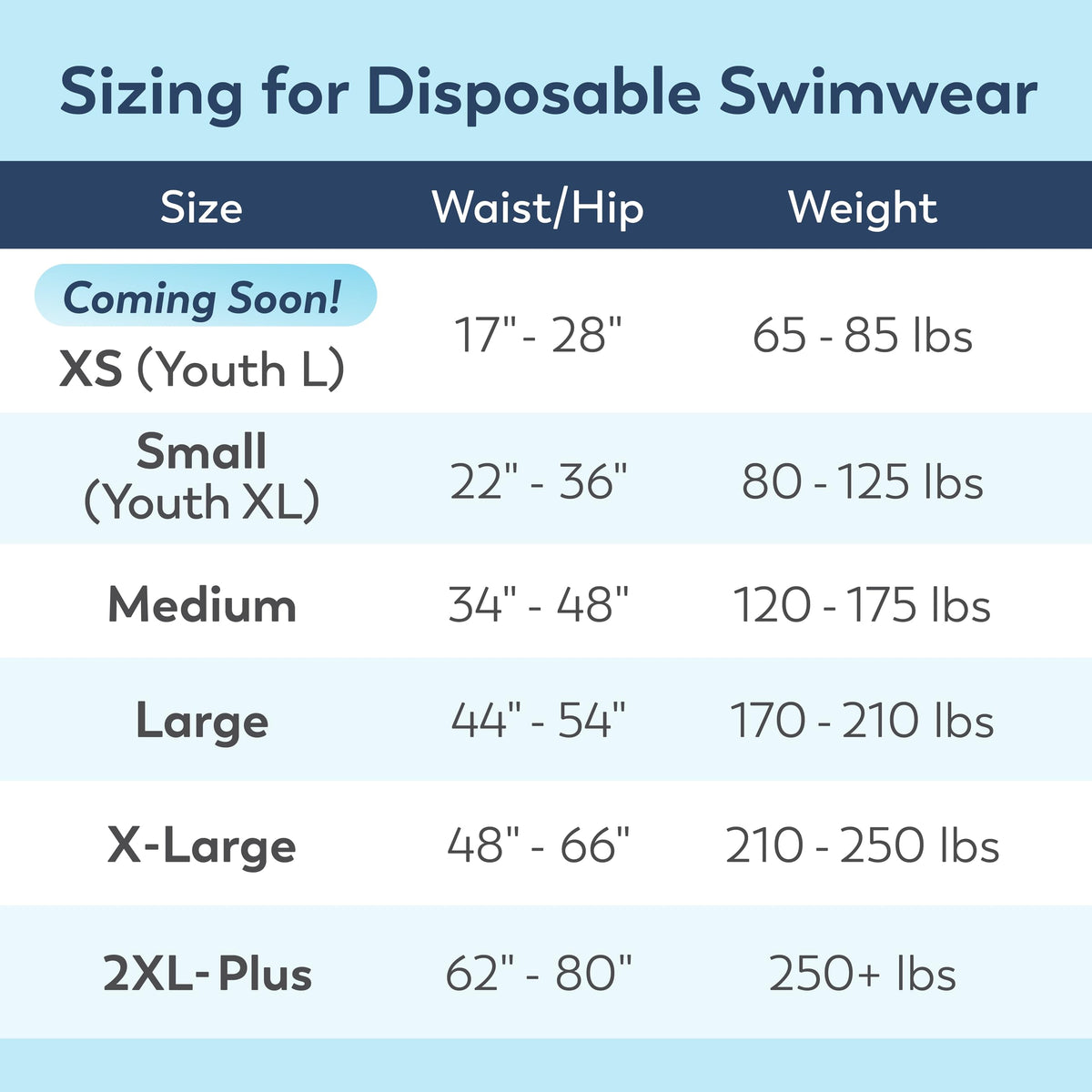 Disposable Adult Swim Diapers 2XL 12 Ct G359582
