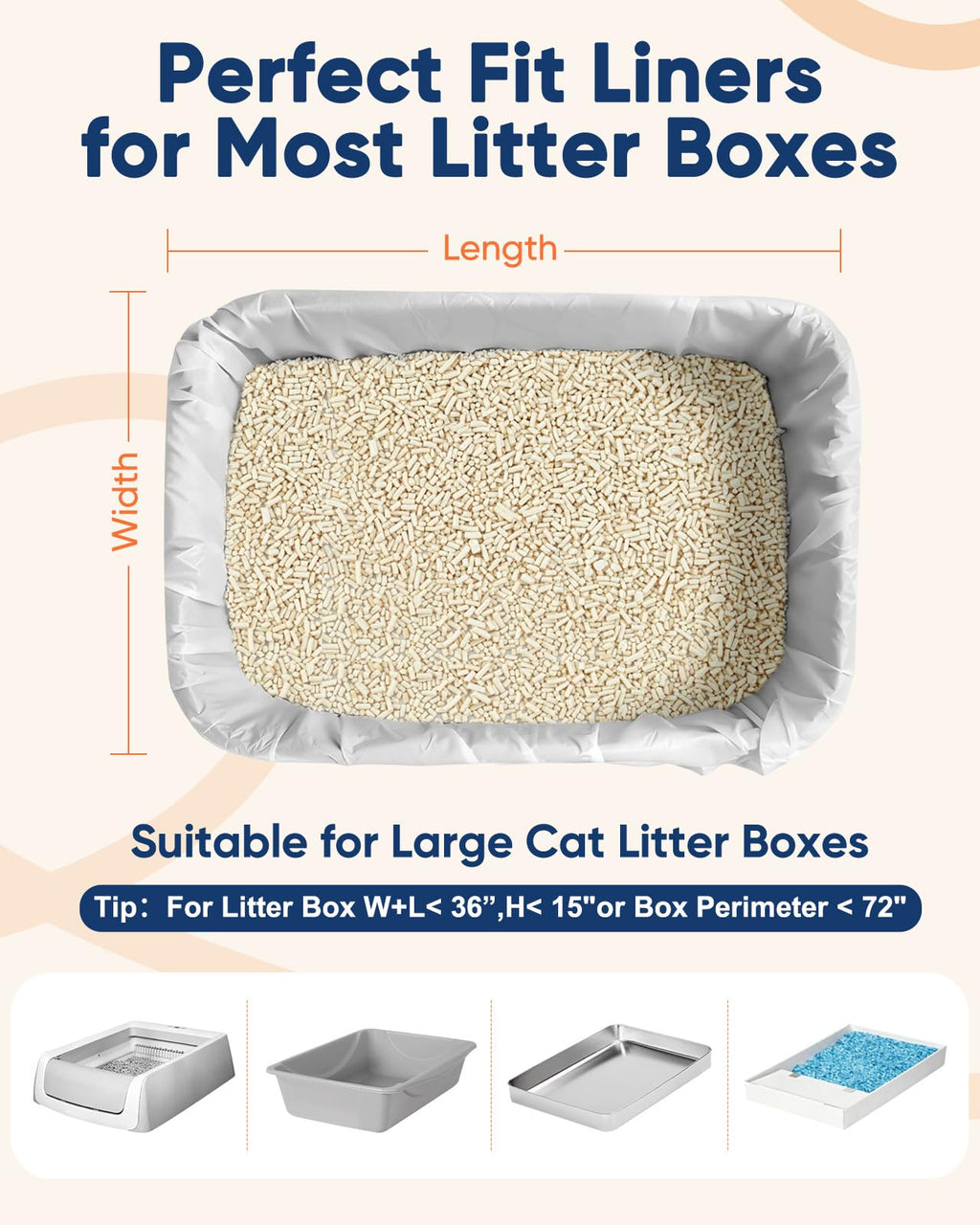 24 Pack Litter Box Liners M108355