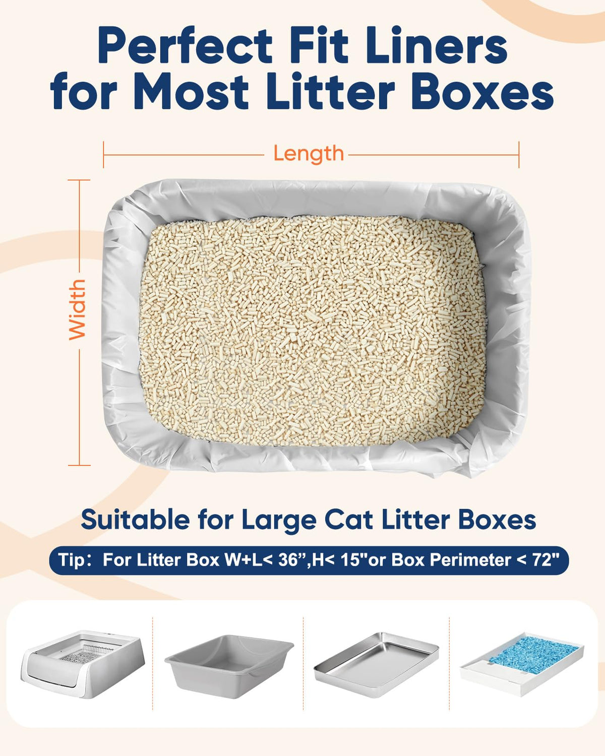 24 Pack Litter Box Liners M108355