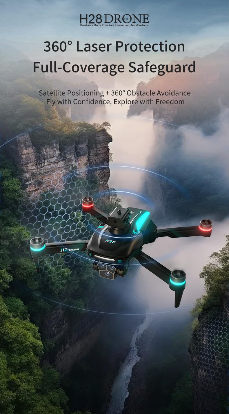 Foldable 1080P Camera Drone with 2 Batteries U46660