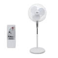 18-Inch Stand Fan with Remote and 3-Speed Settings, White O70147