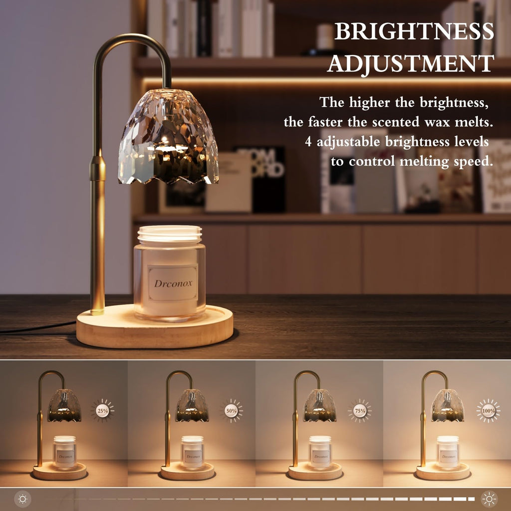 Candle Warmer Lamp with Timer Dimmable W16703