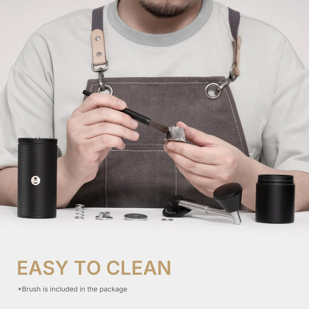 Manual Coffee Grinder with Conical Burr Portable Hand Coffee Grinder N608594