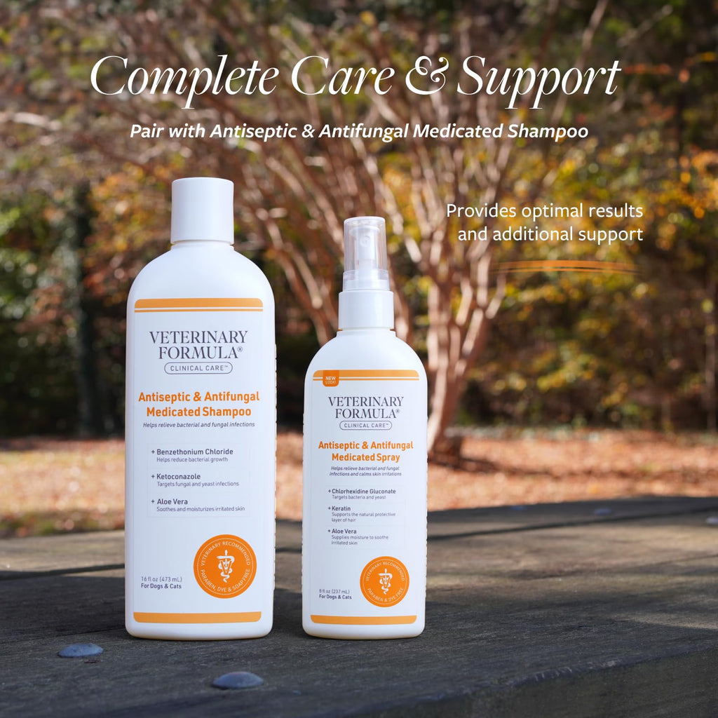 Antiseptic & Antifungal Shampoo, 16 oz Q68555