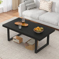 Black Wood Coffee Table E401