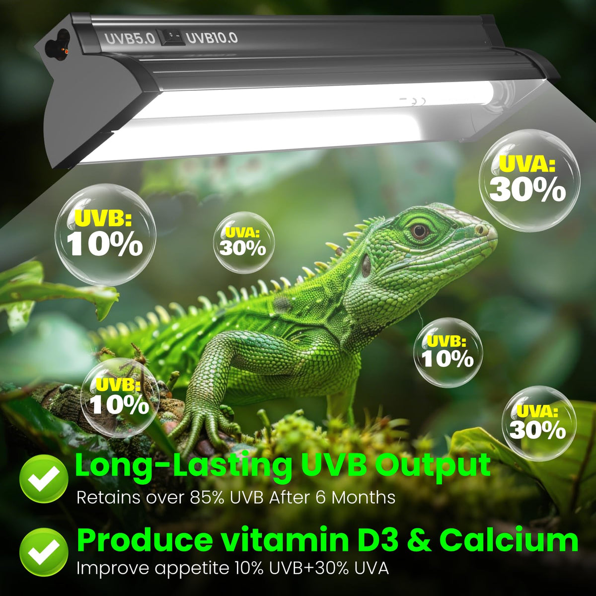 8W T5 UVB Reptile Light I41313