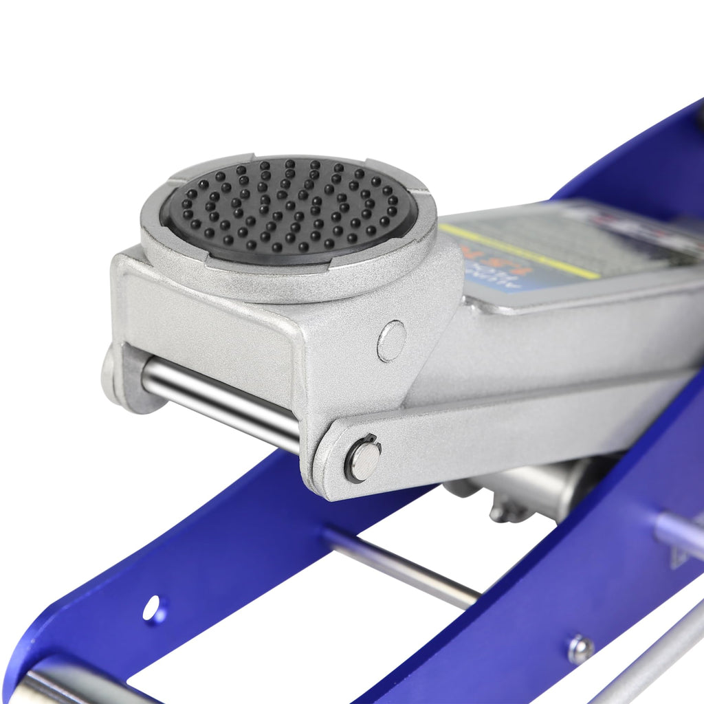 Heavy Duty Hydraulic Low Profile Aluminum Steel Floor Jack 1.5 Ton Blue A977784