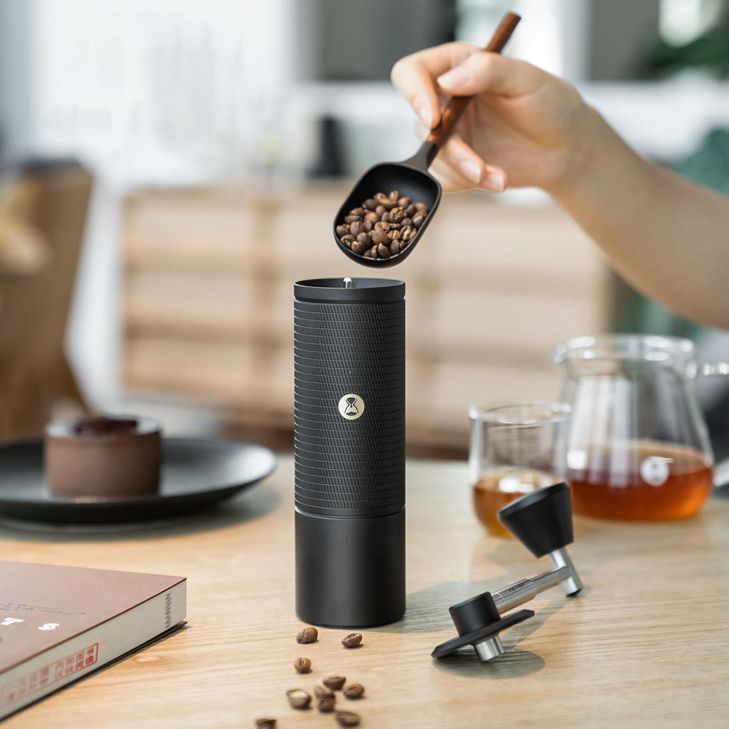 Manual Coffee Grinder with Conical Burr Portable Hand Coffee Grinder N608594