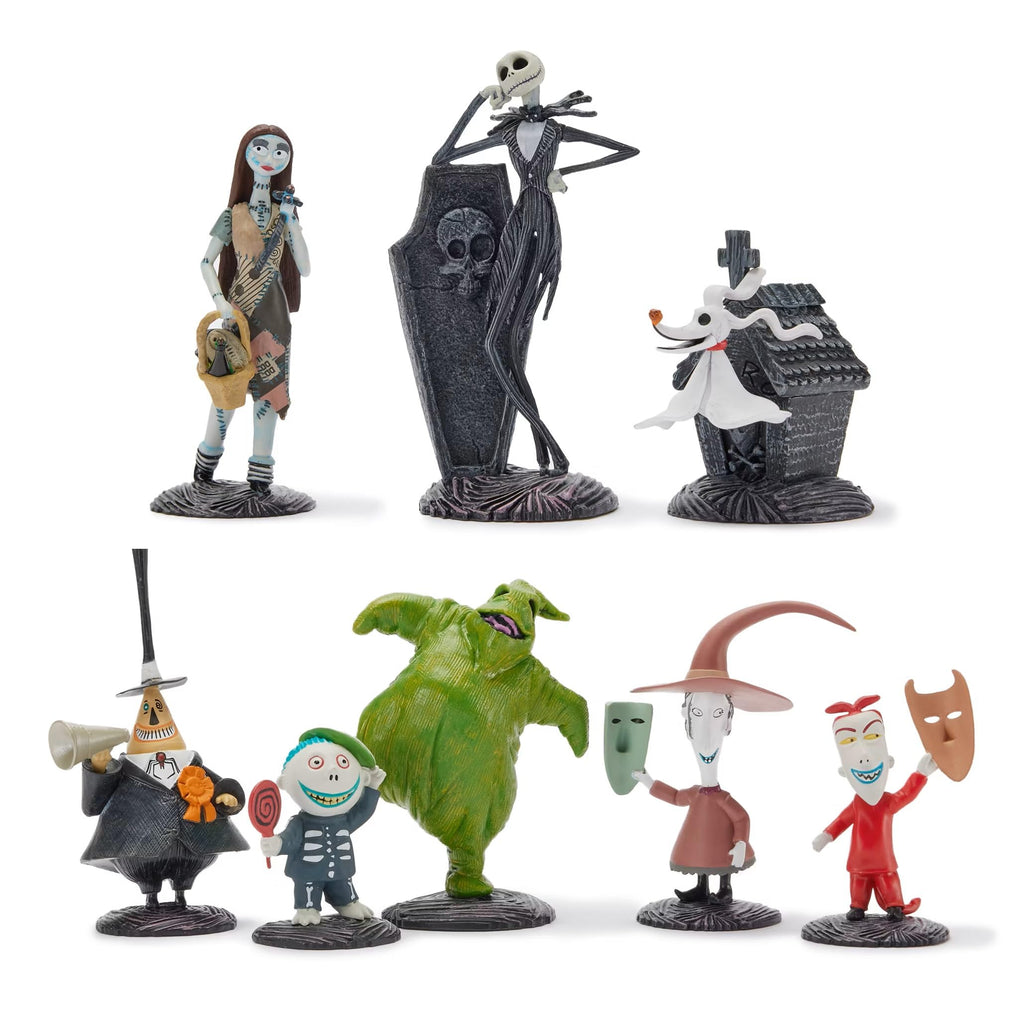 8 Fully Sculpted Figures in Double-Tiered Box with Scenic Backgrounds K770