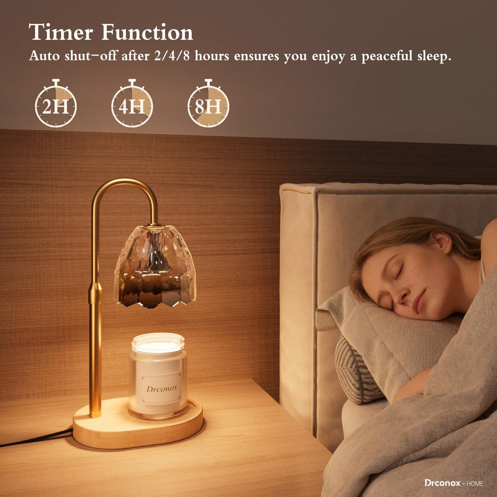 Candle Warmer Lamp with Timer Dimmable W16703
