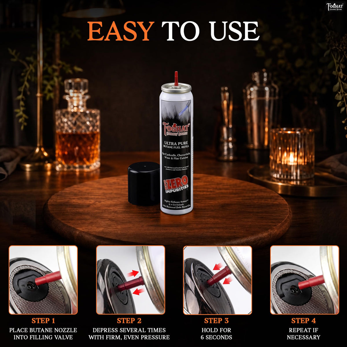 Butane Fuel Refill 60ml Food Grade Gas Canister C74863