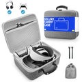 Grey Portable Hard Case for Gaming Headset and Touch Controllers K19927