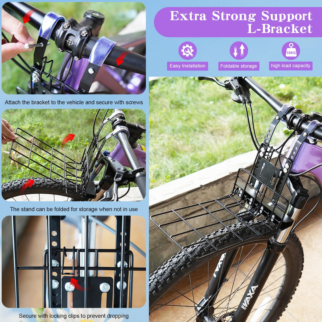 Bike Basket with Mounting Bracket A693