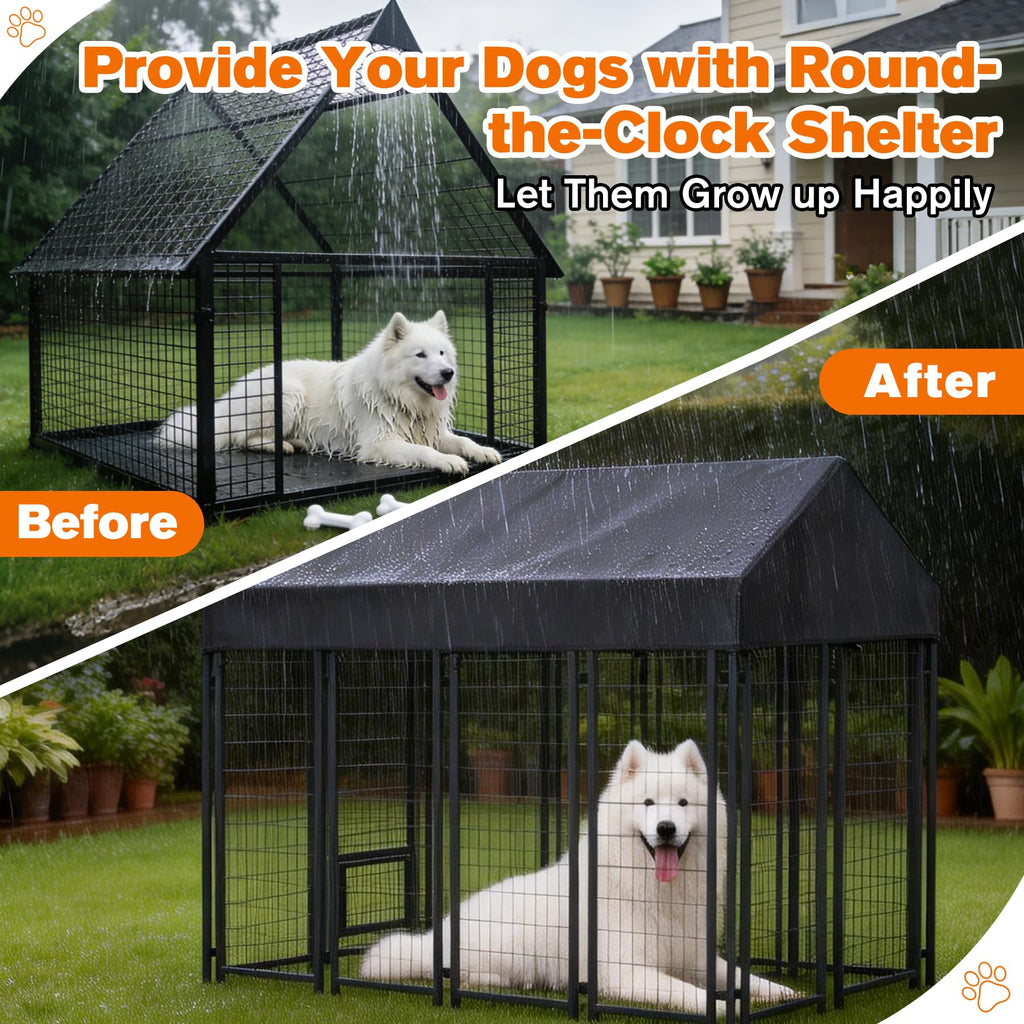10' x 10' Waterproof 600D Oxford Dog Kennel Cover I569