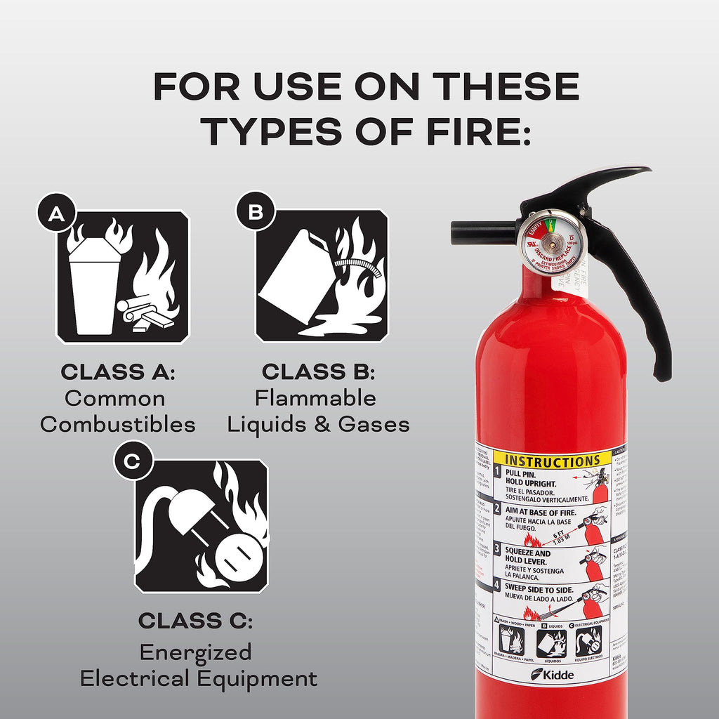 Kitchen + Home Fire Extinguisher Set H3368