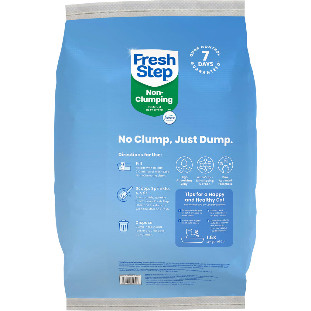 Non-Clumping Cat Litter with Odor Control, 35 lb. Bag S510850
