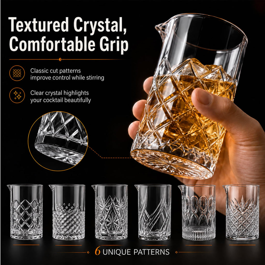 Cocktail Mixing Glass Set of 6 X45834