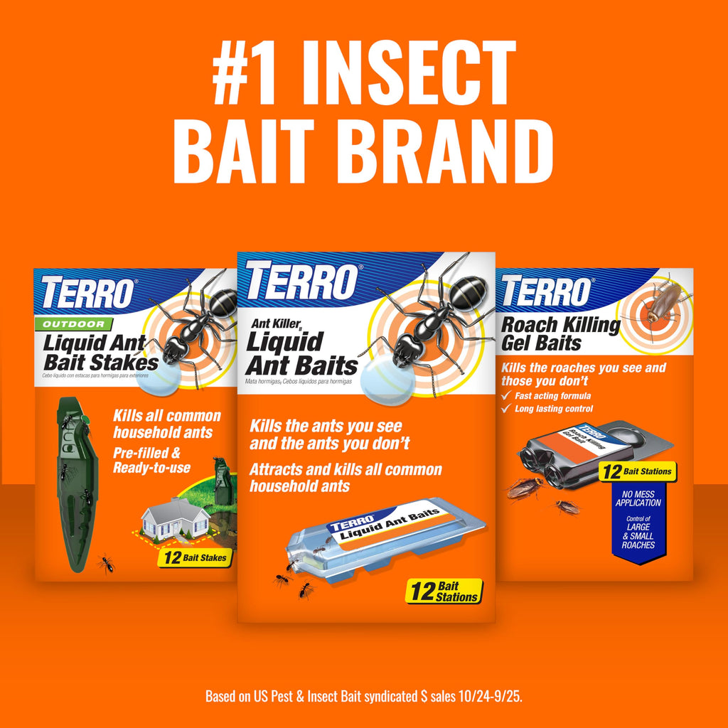 Liquid Ant Killer Bait Stations 12-Pack N9968