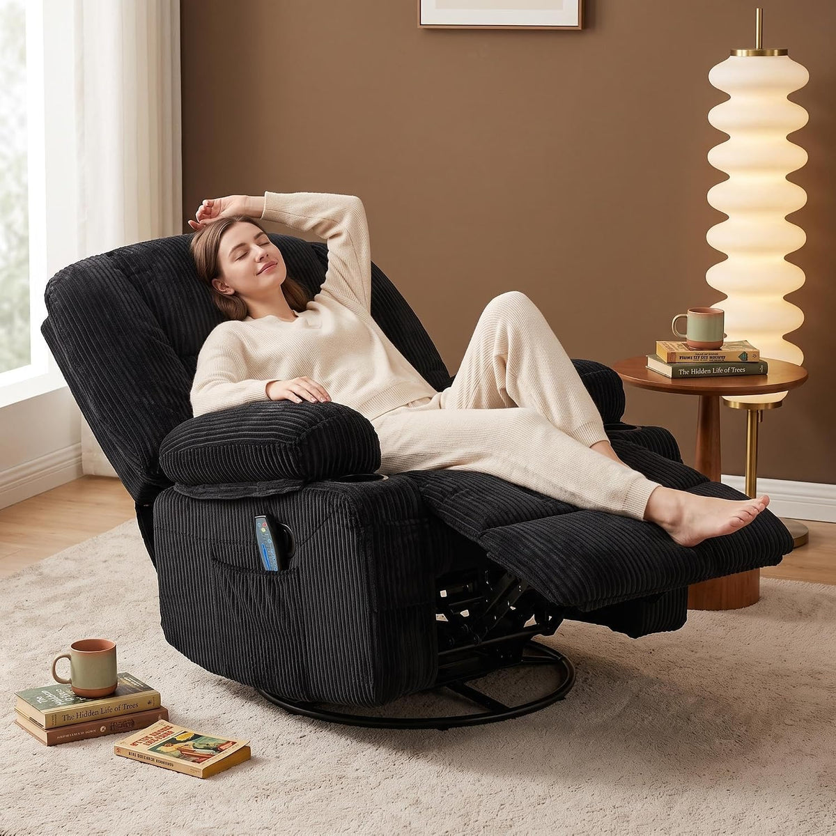 Oversized Swivel Rocker Recliner Chair M5664