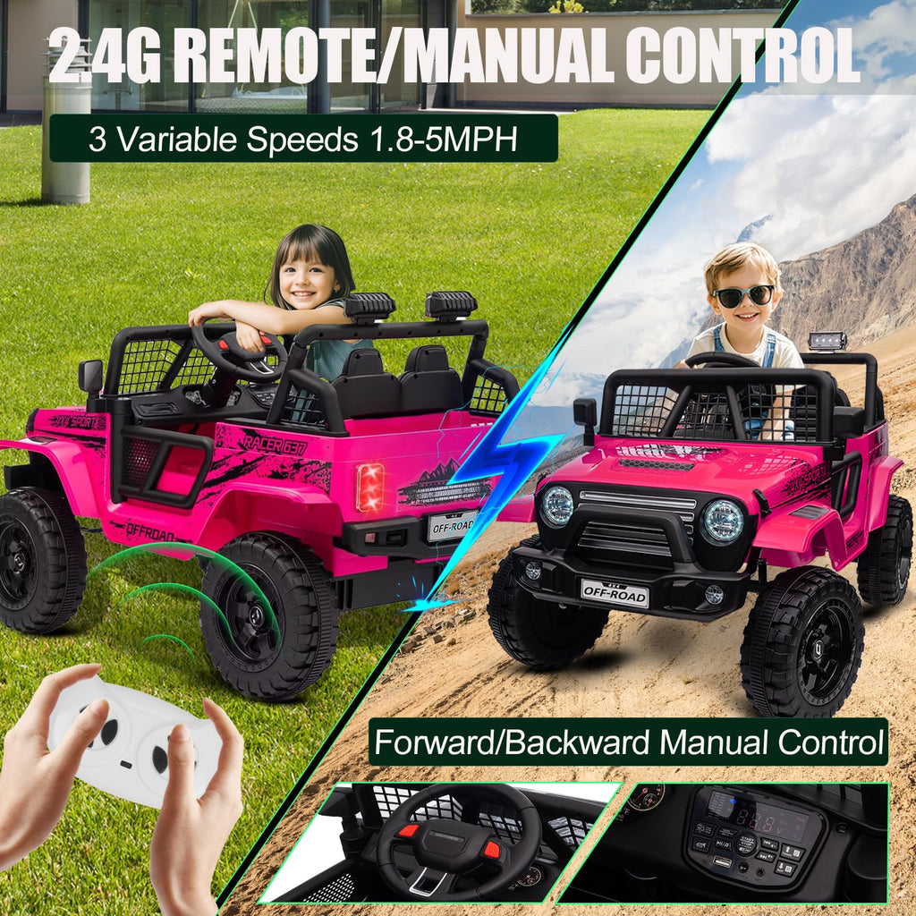 24V 2 Seater Kids Electric Car with Remote Control I904304