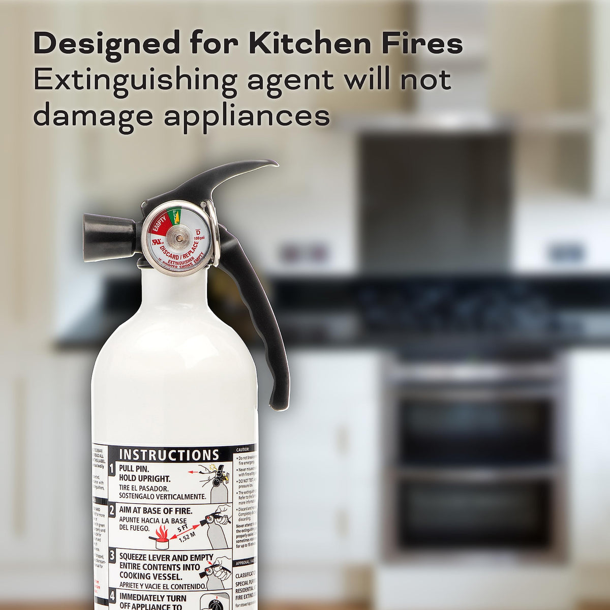 Kitchen + Home Fire Extinguisher Set H3368