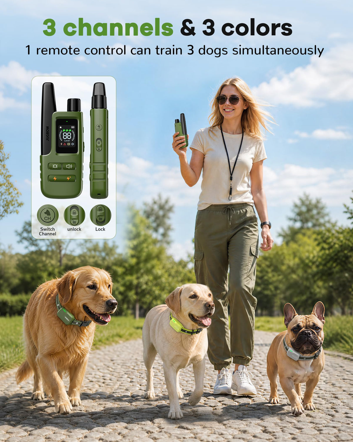 Dog Training Collar 3 Pack P6719