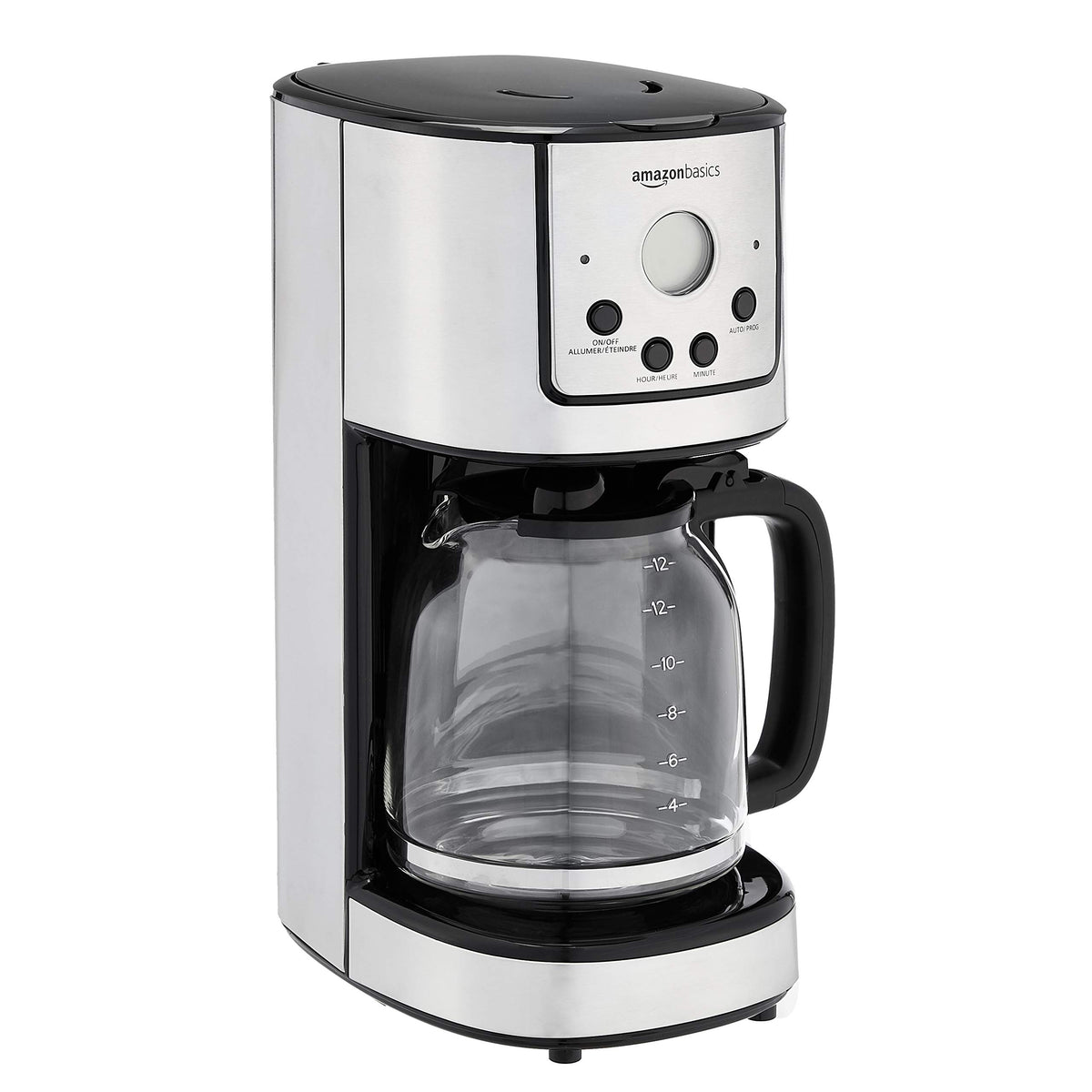 12 Cup Stainless Steel Programmable Coffeemaker S814453
