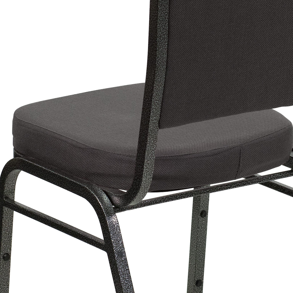 Gray Fabric Stacking Banquet Chair X8013