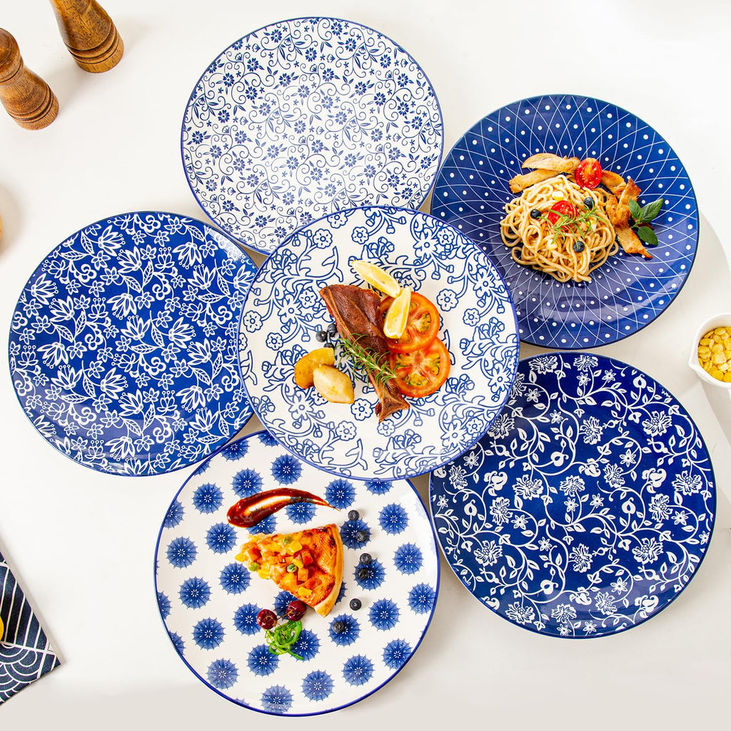 18 Pieces Ceramic Dinnerware Set Service for 6 L32158