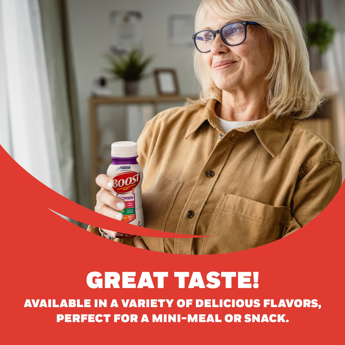 Women Balanced Nutritional Drink Rich Chocolate 8 FL OZ 24 pk R64506