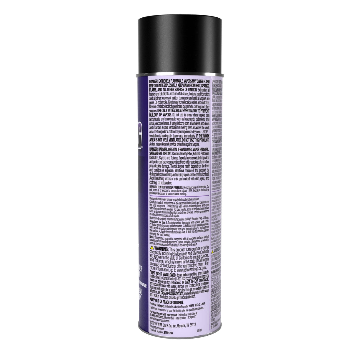 Adhesion Promoter for Polyolefin Plastic 15 Ounce Aerosol H74824