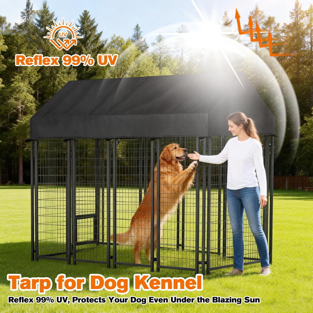 10' x 10' Waterproof 600D Oxford Dog Kennel Cover I569