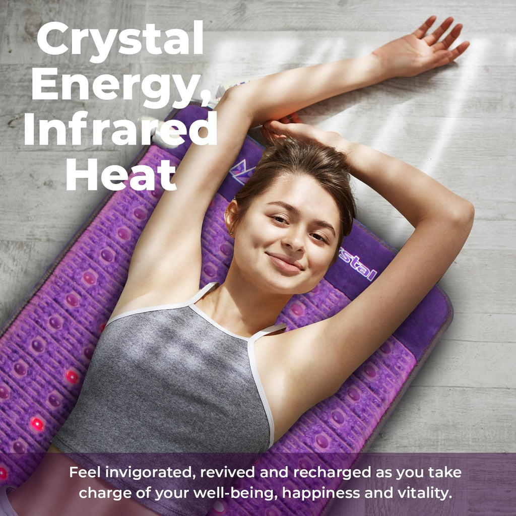 Far Infrared Amethyst Heating Pad Mini 32" L x 20"W Z669